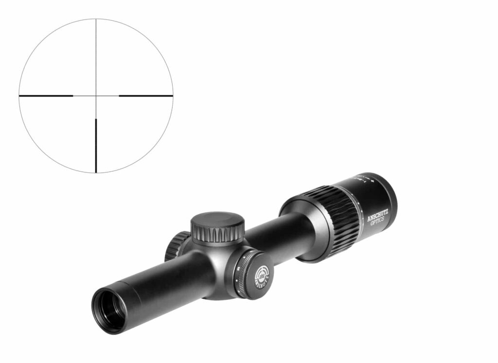 Anschütz Optics PERFORMANCE PRO 1-8x24 with reticle