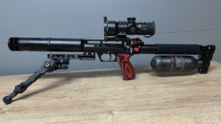 Edgun Leshiy 2 250mm tuned Ansicht links komplett wide
