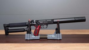 Edgun Leshiy 2 mit 350mm Shroud und DonnyFL FatBoy