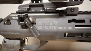 Steyr Air 5 Repetierhebel und Markings