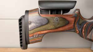 Weihrauch HW 100 X S Laminate Hinterschaft komplett verstellt