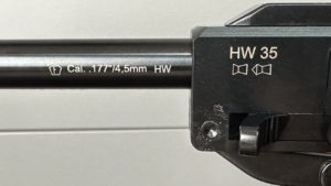 Weihrauch HW 35 E Beschriftung